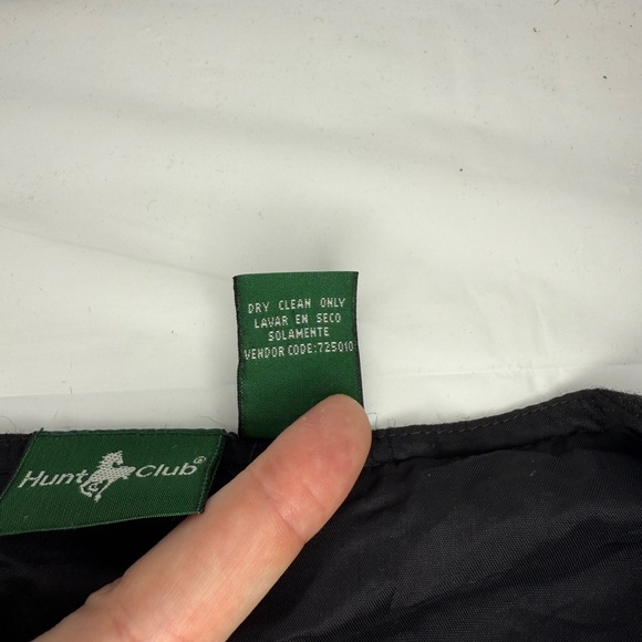 Vintage Hunt Club Women’s Black Embroidered Vest Wool Western Equestrian SizeXL - Picture 4 of 10